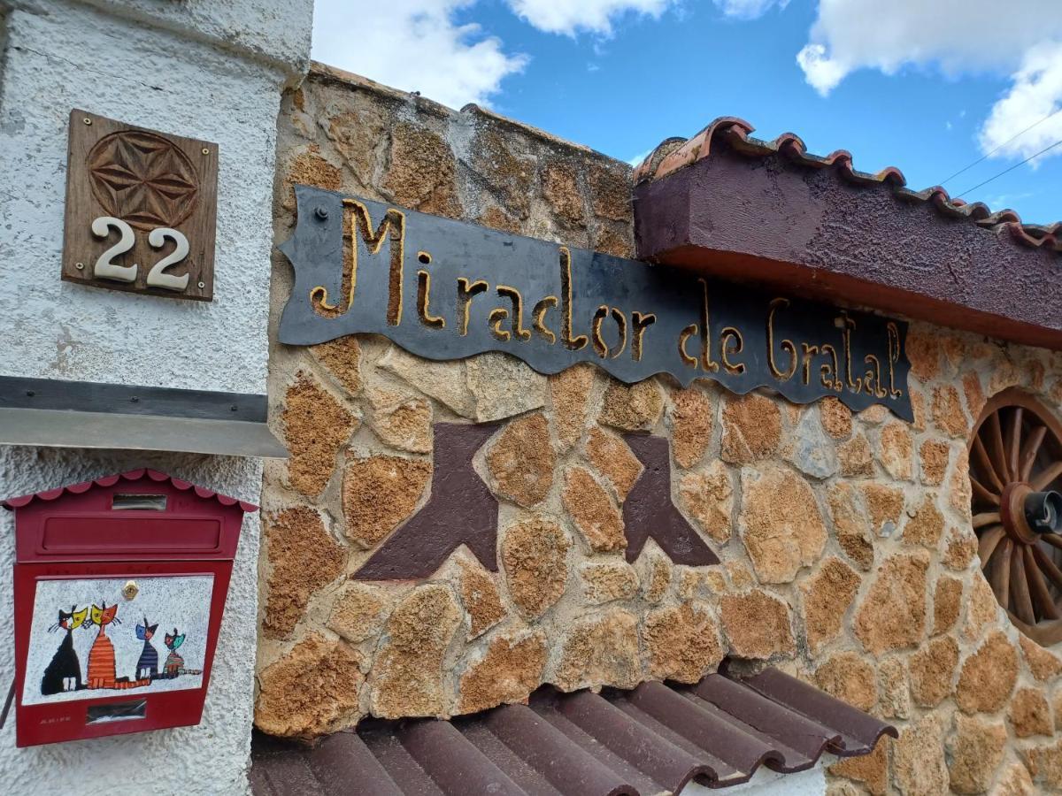 Вилла Mirador De Gratal - Sierra De Loarre Болеа Экстерьер фото